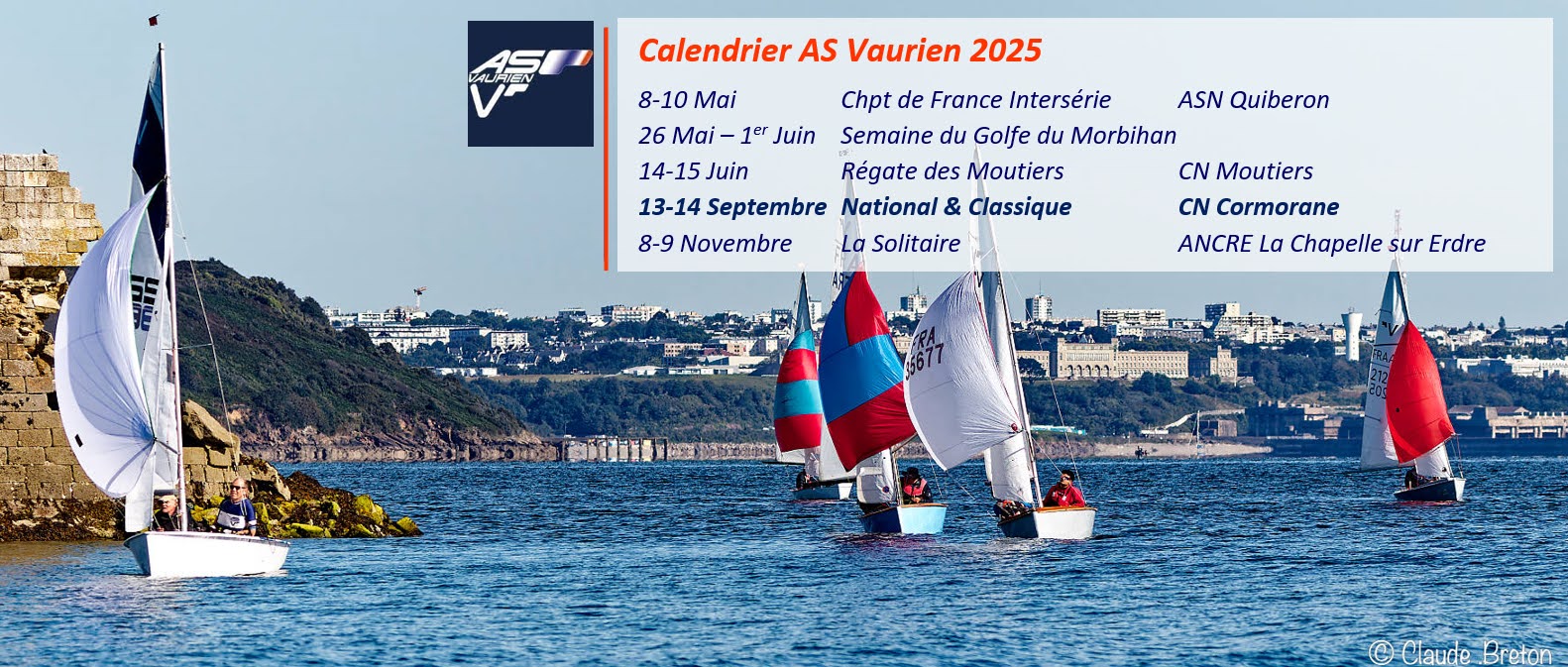 calendrier ASVF 2025